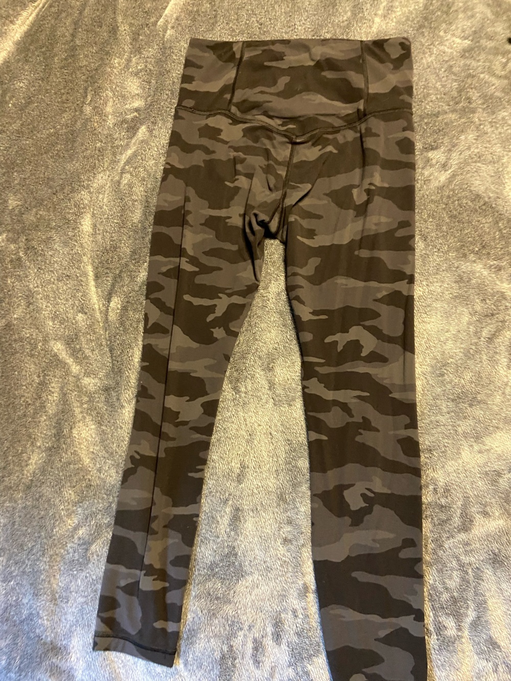 Athleta black grey Camo Leggings
